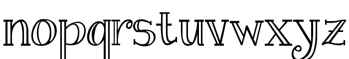 Janda Curlygirl Serif Font LOWERCASE