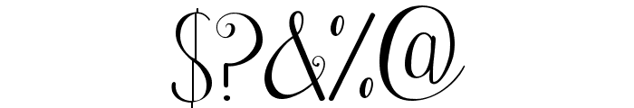 Janda Stylish Monogram Font OTHER CHARS