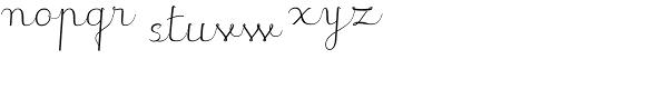 JB Davaye Light Font LOWERCASE