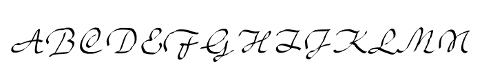 JD Royal Font UPPERCASE