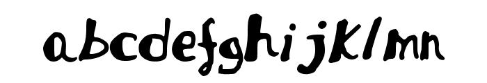 JDFabiola Font LOWERCASE