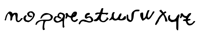 JDTreasure Font LOWERCASE