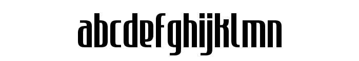 JECR Font Regular Font LOWERCASE