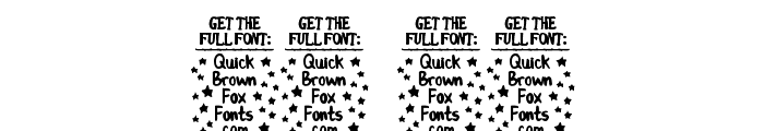 Jed the Humanoid [Demo Version] Font OTHER CHARS