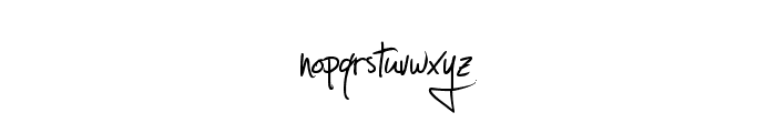 Jellyka - Estrya's Handwriting Font LOWERCASE