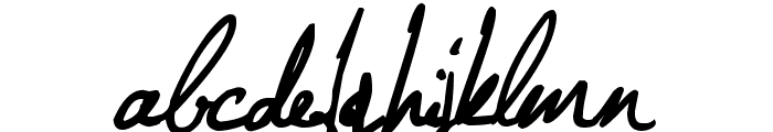 Jellyka - Nathaniel, a Mystery Font LOWERCASE