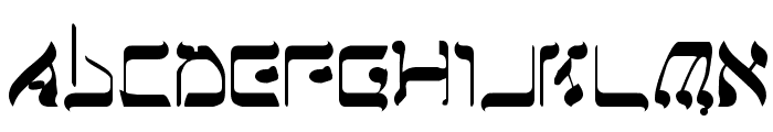 Jerusalem Font UPPERCASE