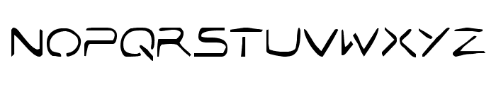 Jetta Tech Condensed Font LOWERCASE