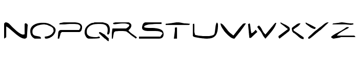 Jetta Tech Font LOWERCASE