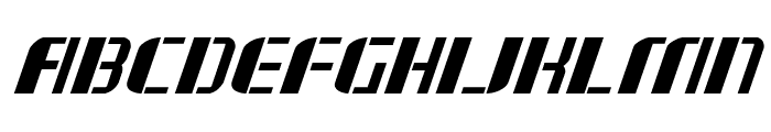 Jetway Bold Italic Font LOWERCASE