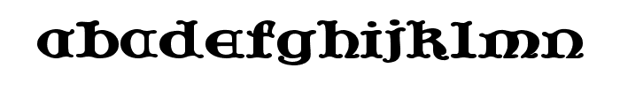 JF Cotswold Letters Font LOWERCASE