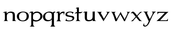 Jhunwest Font LOWERCASE