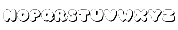 JI Chunky Caps Font UPPERCASE