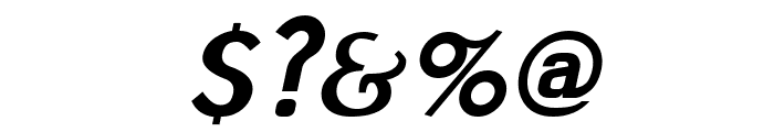Jivita Bold Italic Font OTHER CHARS
