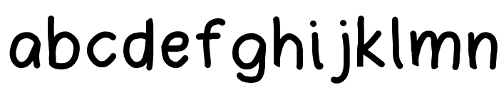 Joanne's Freehand Font LOWERCASE