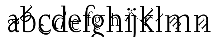 JoaoImprovisations Font LOWERCASE
