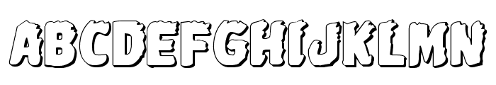 Johnny Torch 3D Regular Font LOWERCASE
