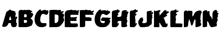 Johnny Torch Expanded Font UPPERCASE