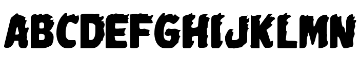 Johnny Torch Regular Font UPPERCASE