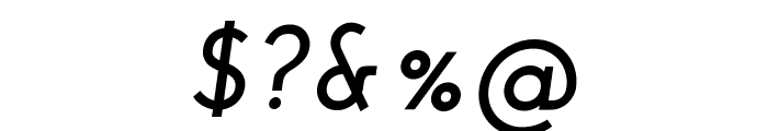 Josefin Sans Bold Italic Font OTHER CHARS