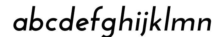 Josefin Sans Bold Italic Font LOWERCASE