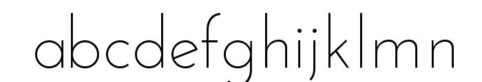 Josefin Sans Light Font LOWERCASE