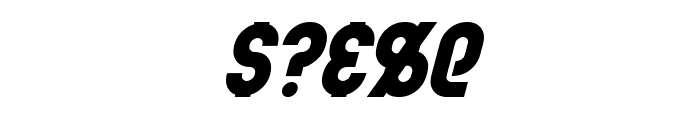 Joystick Bold Italic Font OTHER CHARS