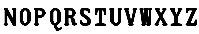 JUstice Mono Title Font UPPERCASE