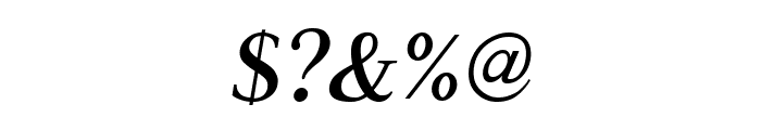 Judson Italic Font OTHER CHARS