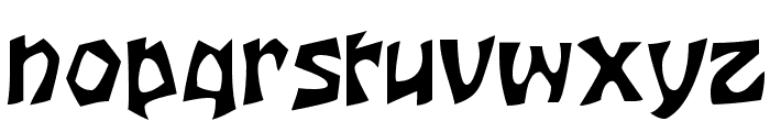 JujuSSK Font LOWERCASE