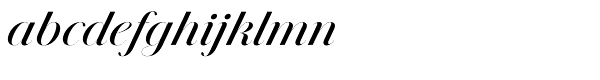 Jules Epic Medium Italic Font LOWERCASE