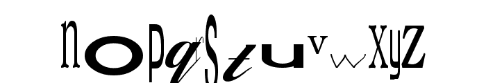 Jumbalaya Font LOWERCASE