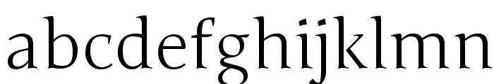 Junge-Regular Font LOWERCASE