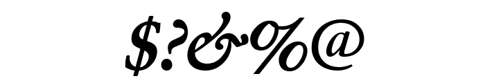 Junicode Bold Italic Font OTHER CHARS