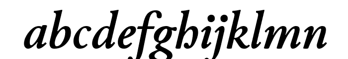 Junicode Bold Italic Font LOWERCASE
