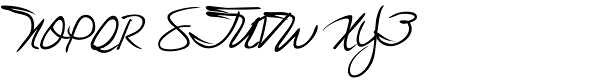 Juri Handwriting Font UPPERCASE