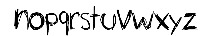 Just Jessie Font LOWERCASE
