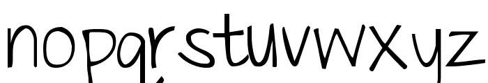 Just The Way You Are Font LOWERCASE