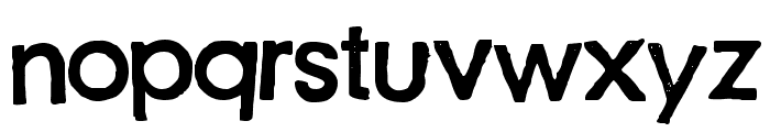 Just another stamp font - Demo Font LOWERCASE