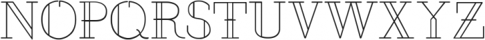 Justus ttf (400) Font UPPERCASE