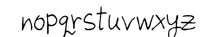 julesgirltalk Regular Font LOWERCASE