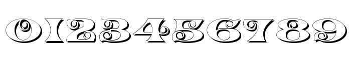 K22 Spiral Swash Shadow Font OTHER CHARS