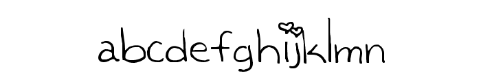 Kaileen Font LOWERCASE