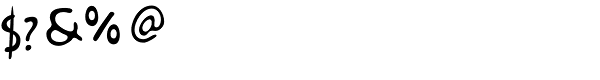 Kairengu Light Font OTHER CHARS