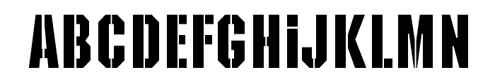 Kaiser Font LOWERCASE