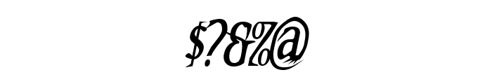 Kallamar  Italic Font OTHER CHARS