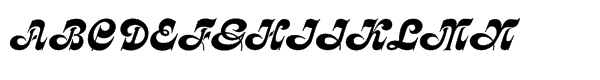 Kalligraphia Std Regular Font UPPERCASE