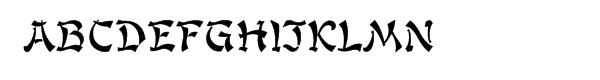 Kanban™ Font UPPERCASE