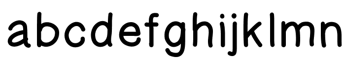 KaoriGelBold Font LOWERCASE
