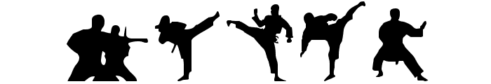 Karate Chop Font OTHER CHARS